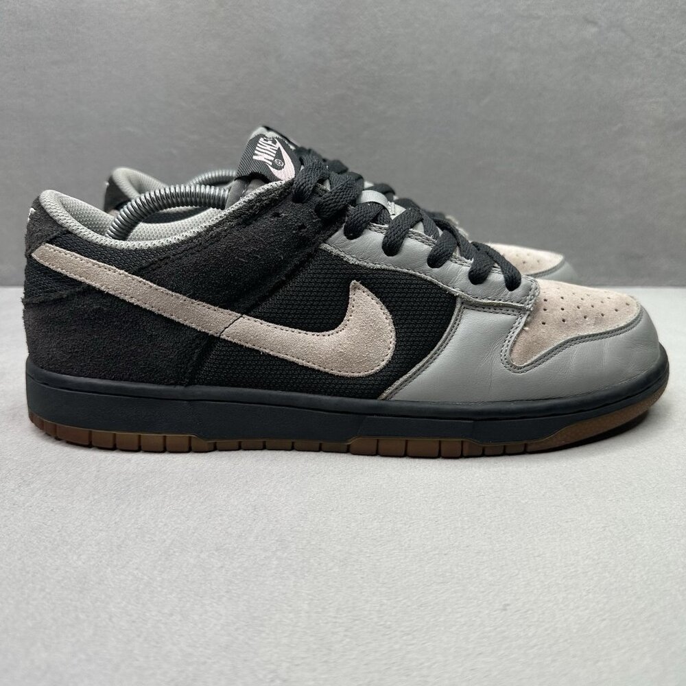 Nike Dunk Low CL Mens Size 10.5 Anthracite / Champagne Shoes Skate Sneakers 2007